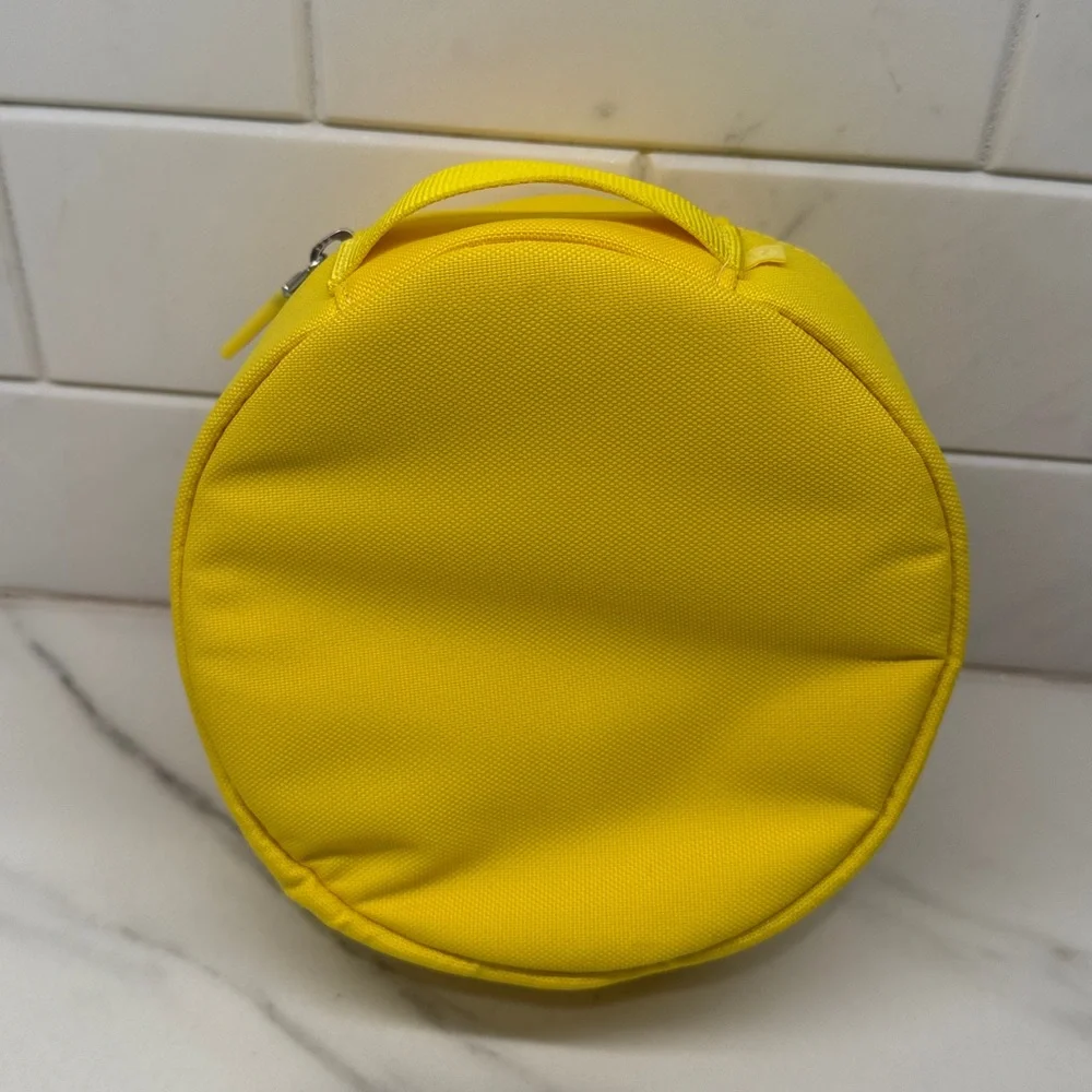 NWOT Lululemon Be Happy Daily Essentials Yellow Mini Pouch 1.5L